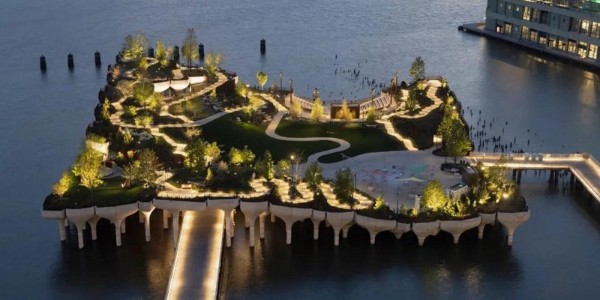 鬼才Thomas Heatherwick設(shè)計(jì)的“懸浮空中公園”終于正式開放啦！